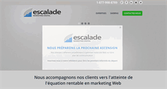 Desktop Screenshot of escalademarketing.com